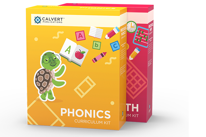 Calvert Preschool Math & Phonics Set