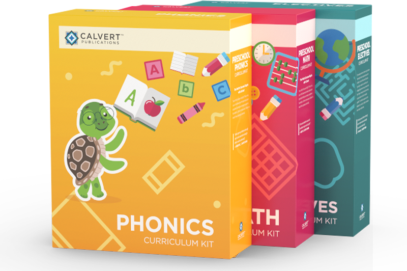 Preschool Math, Phonics & Electives Set