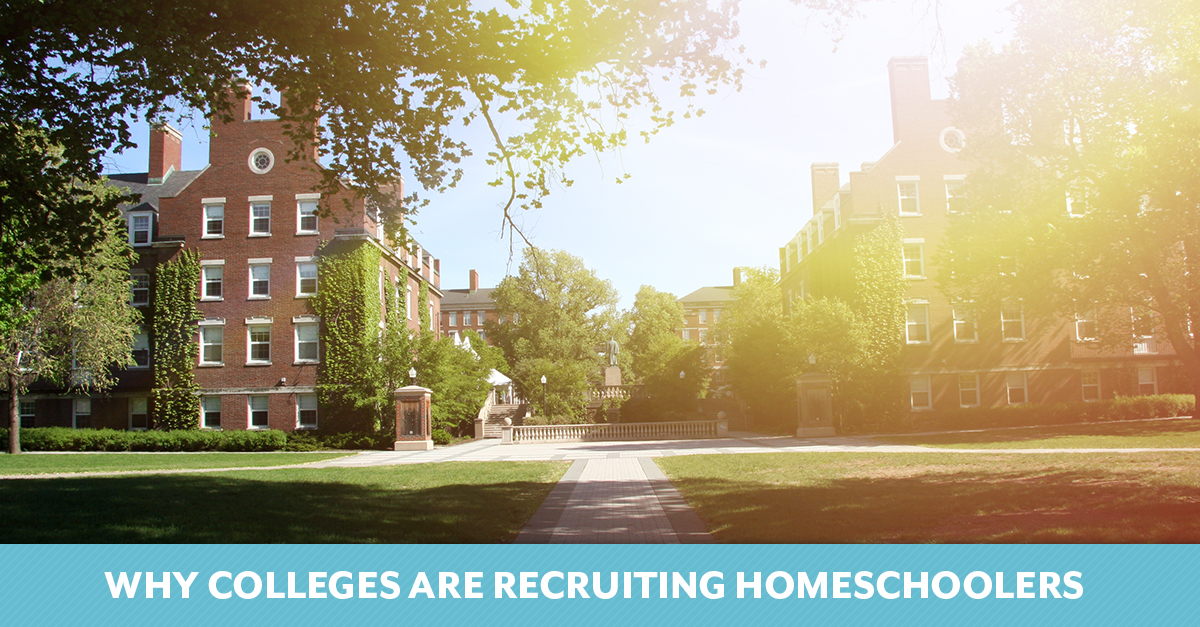 Why Colleges Are Recruiting Homeschoolers