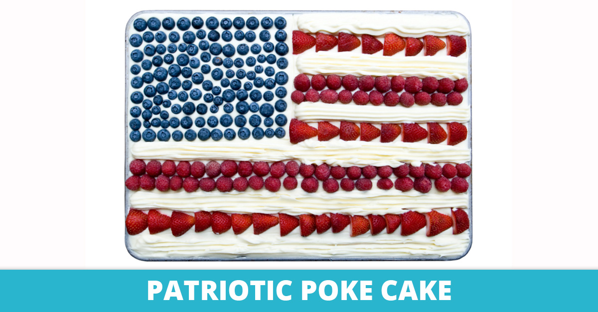 Patriotic Poke Cake