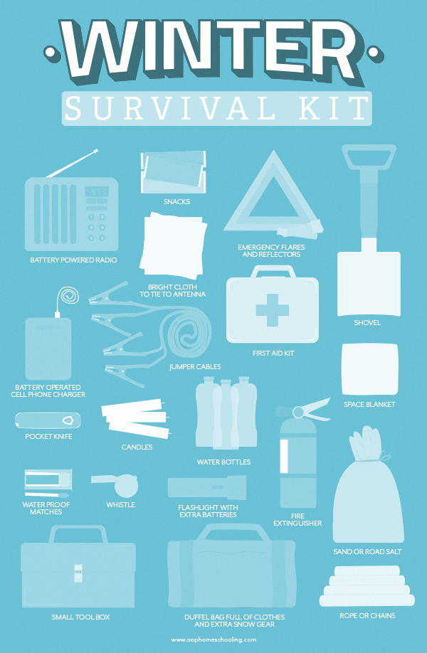 Top 20 Items for Your Winter Survival Kit