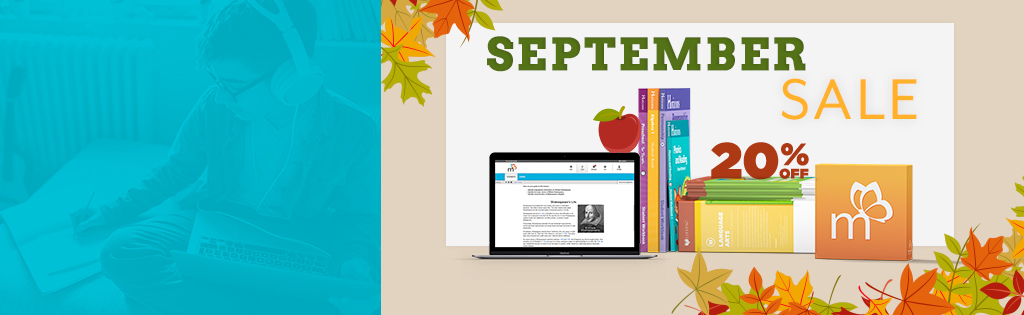 Save 20% on AOP Curriculum in September